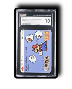 CGC 10 Boo Super Mario Bros. 3 Carddass (1989) Bandai - #31 - Picture 1 of 1