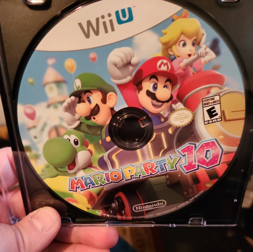 Mario Party 10 (Nintendo Wii U, 2015) solo disco - probado funciona  Foto 1 de 1