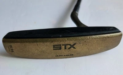 STX Model 9610 Brass Putter 35” RH Mens Made In US.  Very Soft Feel. - Image 1 of 4