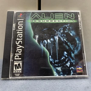 Alien Resurrection Sony PlayStation 1 PS1 PSOne Manual CIB + Tarjeta de Registro - Imagen 1 de 12