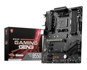 MSI B550 GAMING GEN3 Gaming ATX Motherboard For Ryzen 5000! DDR4 PCIe 3 1 x M.2! - Picture 1 of 6