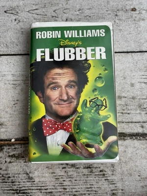 Flubber (VHS Tape, 1998 Disney) - Movie Starring Robin Williams - Image 1 of 4
