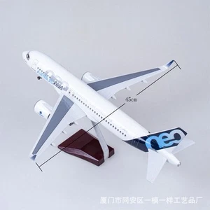 Airbus A320neo Passenger Plane Model 1/80 Airplane Aircraft Display Gift 47cm - Picture 1 of 10