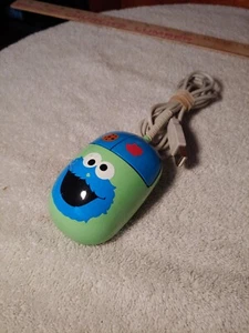 Seasame Street Cookie Monster Kidz Computer Mouse Accessory PC Mac Wired - Picture 1 of 2