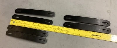 Mango de maletero de cuero negro económico de 8-3/4" (3 pares) Foto 1 de 2