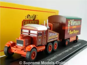 SCAMMELL PIONEER MODEL TRUCK 1:76 WHITELEGG OXFORD GREATEST SHOW FAIR 4654107 K8 - Picture 1 of 6