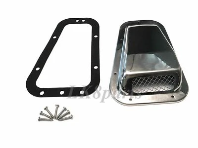 Land Rover Defender Wing Top Air Intake Grille Stainless Steel LH Driver Side - Image 1 of 4
