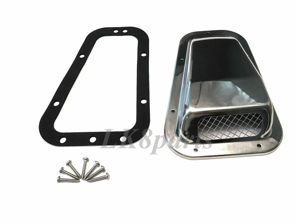 Land Rover Defender Ala Superior Rejilla de admisión de aire Acero inoxidable LH Lado del conductor Foto 1 de 4