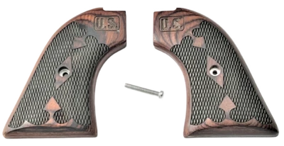 fits Heritage Arms Rough Rider 6 & 9 Shot Grips Rosewood U.S. engraved NEW