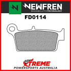 Newfren Gas-Gas Mc125 Mx 2001 Organic Rear Brake Pads Fd0114-Bd