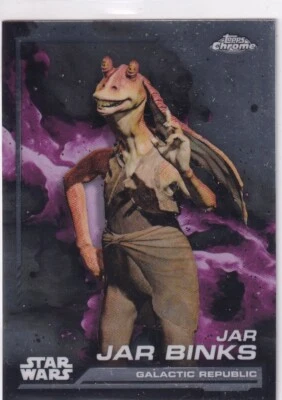 Topps 2024 Star Wars Chrome No. 127 Jar Jar Binks