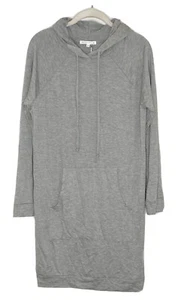 Antistar super soft Gray Long Sleeve Pullover Hoodie Dress Size M NEW! - Picture 1 of 5