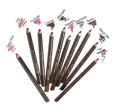 2PK LÁPIZ LABIAL IMAN PERFECT "Fuego" con Afilador Nuevo en Paquete Sellado Foto 1 de 2