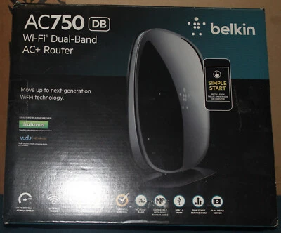 Belkin AC750 DB Wi-Fi Dual Band AC+ Router - NEW - UNUSED - Untested  - Image 1 of 4