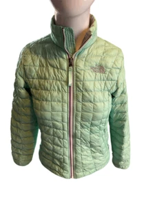 The North Face Jacket For Kids Sz S Zip Up & Pockets Mint Green AS IS - Picture 1 of 8