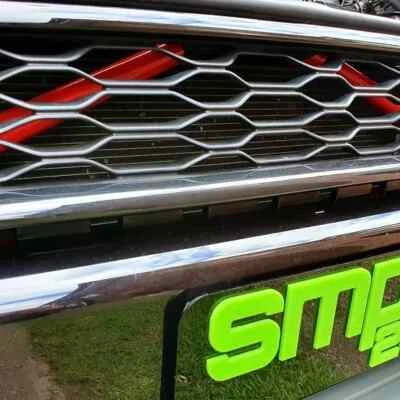 Mini F55 F56 F57 Griglia Montante Paramotore Avvolgere Kit – Gloss Rosso, Rame S - Immagine 1 di 4