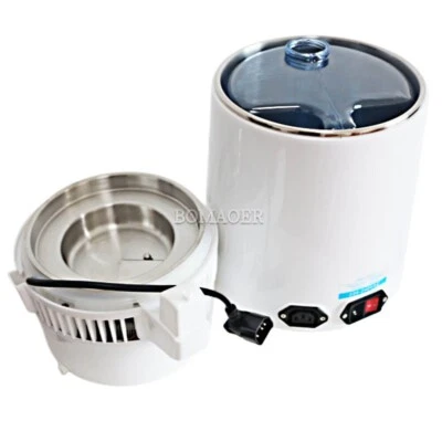 Dental Internal Stainless Steel Pure Water Distiller Filter 750W 4L 220V for UK - Image 1 of 4