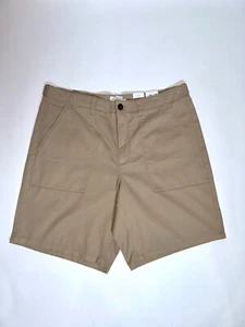 Farah Men's Shorts Chino Beige Sepel Casual Fit Dress Cotton Twill Pockets Smart - Picture 1 of 8