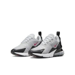 Kids Nike Air Max 270 (GS) Trainers Grey/Black/Red DV3482 001 UK 4.5_5.5 - Picture 1 of 7