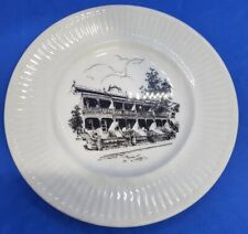 Johnson Bros Victorian terrace transfer printed porcelain plate Australia 