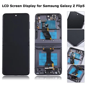 Conjunto de Pantalla Táctil LCD Interior OLED para Samsung Galaxy Z Flip5 Negro - Imagen 1 de 7