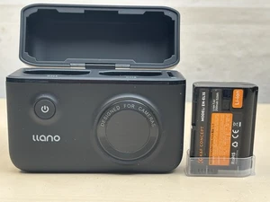 LLANO 2-1 EN-EL15 DUAL FAST BATTERY CHARGER With 2100mA EN-EL15 LITHIUM Battery - Picture 1 of 5