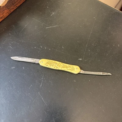 Cuchillo de caballero vintage New York Knife Co S17 BONITO Foto 1 de 4