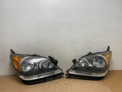 2008 2009 2010 Honda Odyssey Left+Right Set Halogen Headlights S4373 DW - Image 1 of 4
