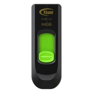 Team Group C145 64 GB USB 3.0 Flash Memory Drive - Green 64GB - Photo 1/9