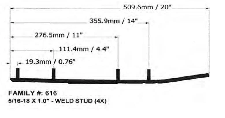 Бегуны SPI Slasher Six60 для снегохода 1997 Yamaha MM800 Mountain Max 800 - Изображение 1 из 2