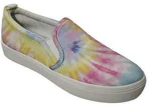 Skechers Poppy Hippie Hype Womens Sz 7 Tie Dye SlipOn Sneakers Shoes 155082 NWOT - Picture 1 of 12