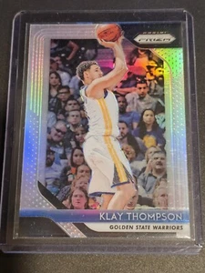 Klay Thompson 2018-19 Panini Prizm PRIZM Silver Basketball Card # 242 Warriors - Bild 1 von 2