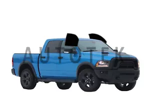 PreCut Film Front Two Door Windows For Ram 1500 Classic Crew Cab 2019-2024 Tint - Foto 1 di 11