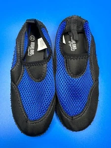 YouthKids Unisex Highland Originals Blue Black Watersock Shoe Youth 13 Waterpark - Picture 1 of 3
