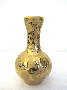 22Kt Gold Painted Mini Vase - Picture 1 of 3