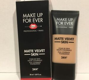 Make Up For ever Matte Velvet Skin Full Coverage Foundation R330 Warm Ivory NIB
