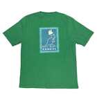 Mode T-Shirt KANGOL Tee King T-Shirt Herren Grn S - KAS23-TSH11-137-S