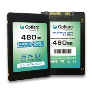 Optiarc SSD 480 GB unità a stato solido interna SATA III 6 Gb/s, 2,5" OPT480S325-R - Foto 1 di 1