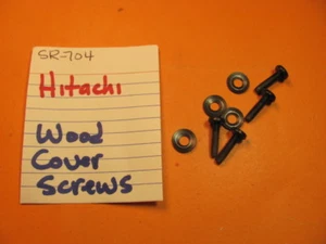 📈HITACHI 16DT WOOD COVER SCREWS SR-604 SR-704 SR-804 STEREO RECEIVER - Picture 1 of 6