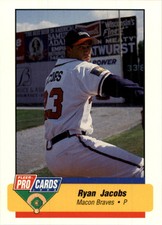 1994 Macon Braves Fleer/ProCards #2198 Ryan Jacobs