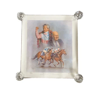 Fred Stone Lithograph The Shoe & The Bald Eagle Signed A/P - Picture 1 of 8