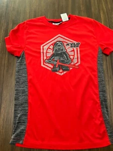 Star Wars Kylo Ren Youth Kids T-Shirt xl 18-20 Lego red top boys - Picture 1 of 6