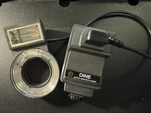 Lester Dine Auto Macro Ringlight Flash for Nikon 52mm Micro Close Up Ring Light! - Picture 1 of 2