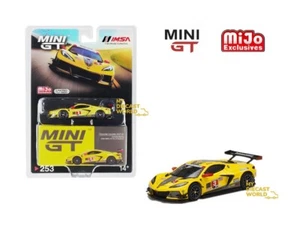 1:64 MINI GT#253 Chevrolet Corvette C8.R #3 2020 IMSA 24 Hr Daytona (Yellow) - Picture 1 of 5