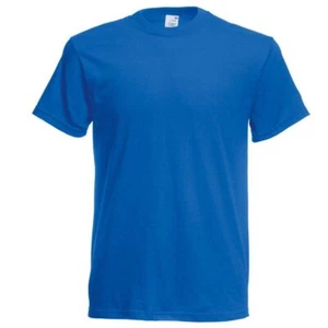 S048 Fruit of the Loom Original T-shirt - ROYAL BLUE - Picture 1 of 1