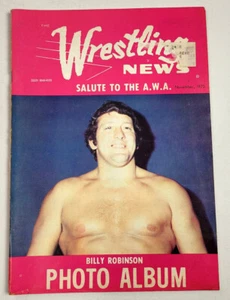 THE WRESTLING NEWS - 1973 SALUTE TO THE A.W.A PHOTO ALBUM / AWA STARS PHOTOS - Imagen 1 de 4