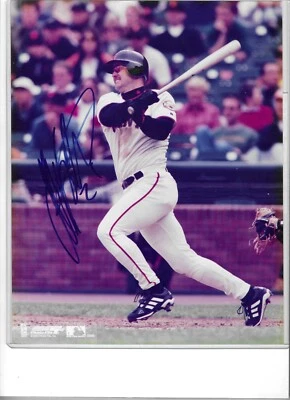 JEFF KENT Autographed 8 x 10 photo (San Francisco Giants) with COA! - Image 1 of 2