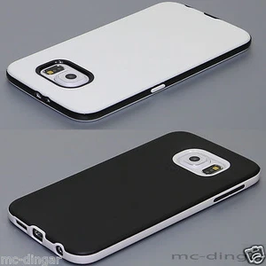 Luxury Slim Hybrid Shockproof Armor Bumper Case Cover For Samsung Galaxy S6 i960 - Picture 1 of 11