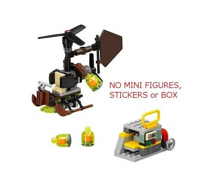LEGO 70913 - Batman Movie - Scarecrow Fearful Face-off - NO MINI FIGS / BOX - Image 1 of 1