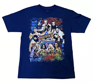 WWE Authentic Herren Größe Medium 2017 Summerslam Brooklyn NY I Was There T-Shirt - Bild 1 von 5